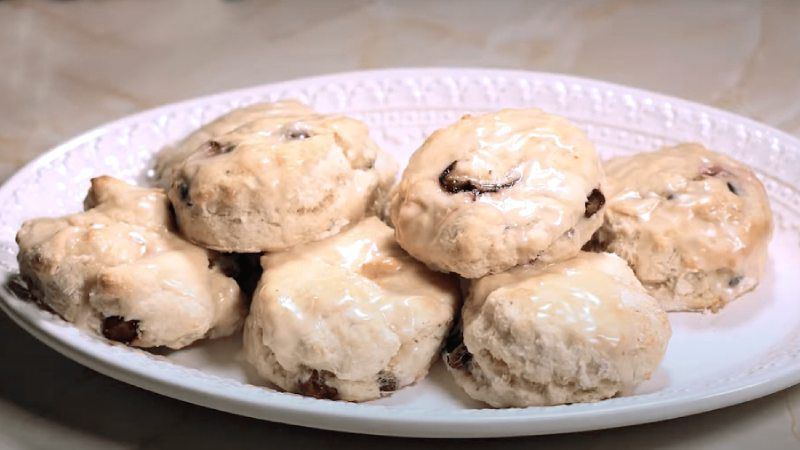 Blueberry biscuits